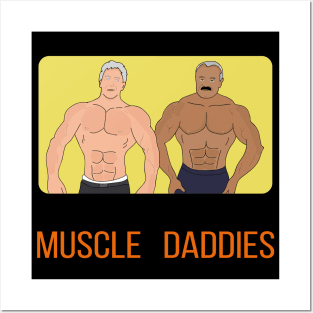 Muscle Daddies Posters and Art